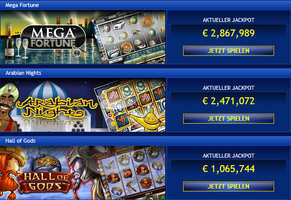online Casino Spiele Jackpot